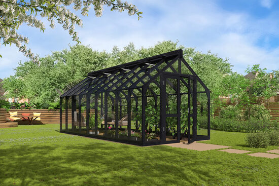 Lahe House No.22 medinis šiltnamis  – premium klasės sodo erdvė visiems metų laikams