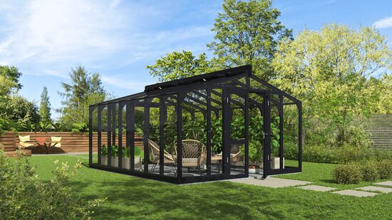 Lahe House XL 7 medinis šiltnamis  – platesnis, erdvesnis, daugiau galimybių