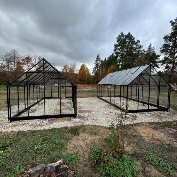 Qube 816 du stikliniai šiltnamiai