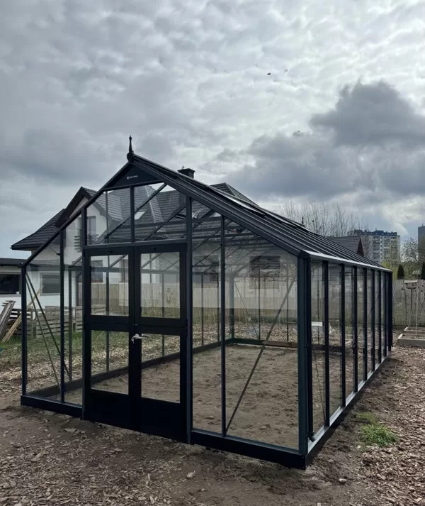 Gartner 21,4 m2 stiklinis šiltnamis