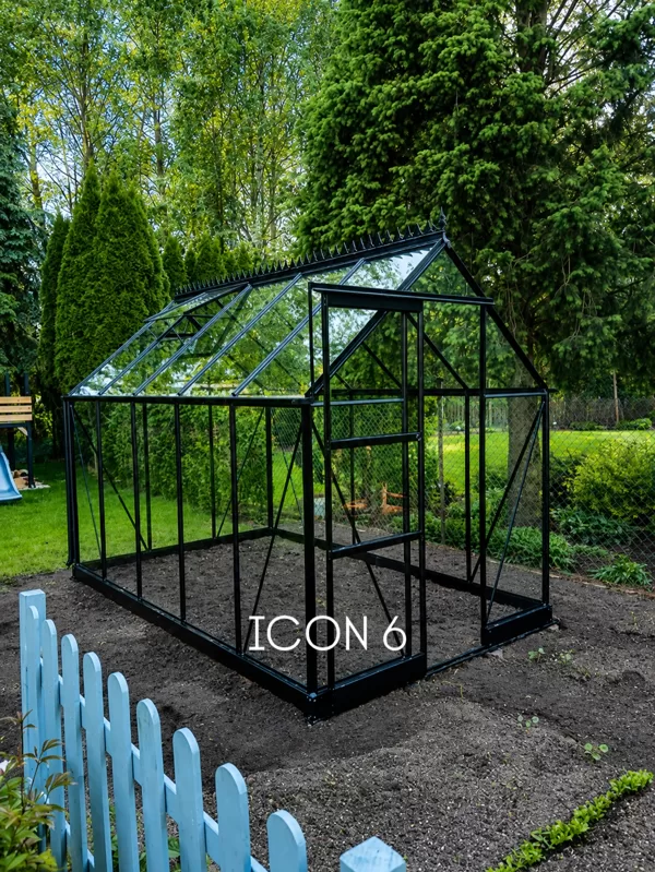 ✨ Dar vienas sėkmingai sumontuotas ICON 6 stiklinis šiltnamis! ✨