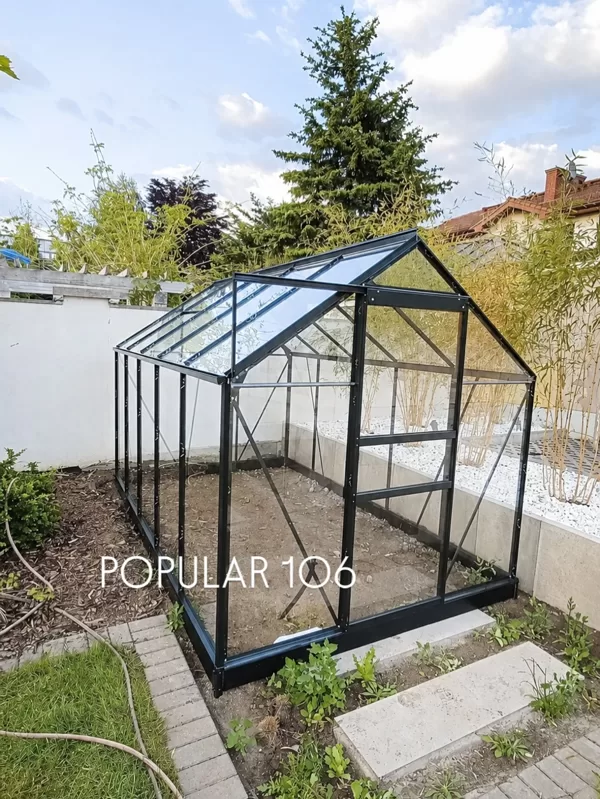 🌿🏡 Sėkmingai sumontuotas Popular 106 šiltnamis! 🏡🌿